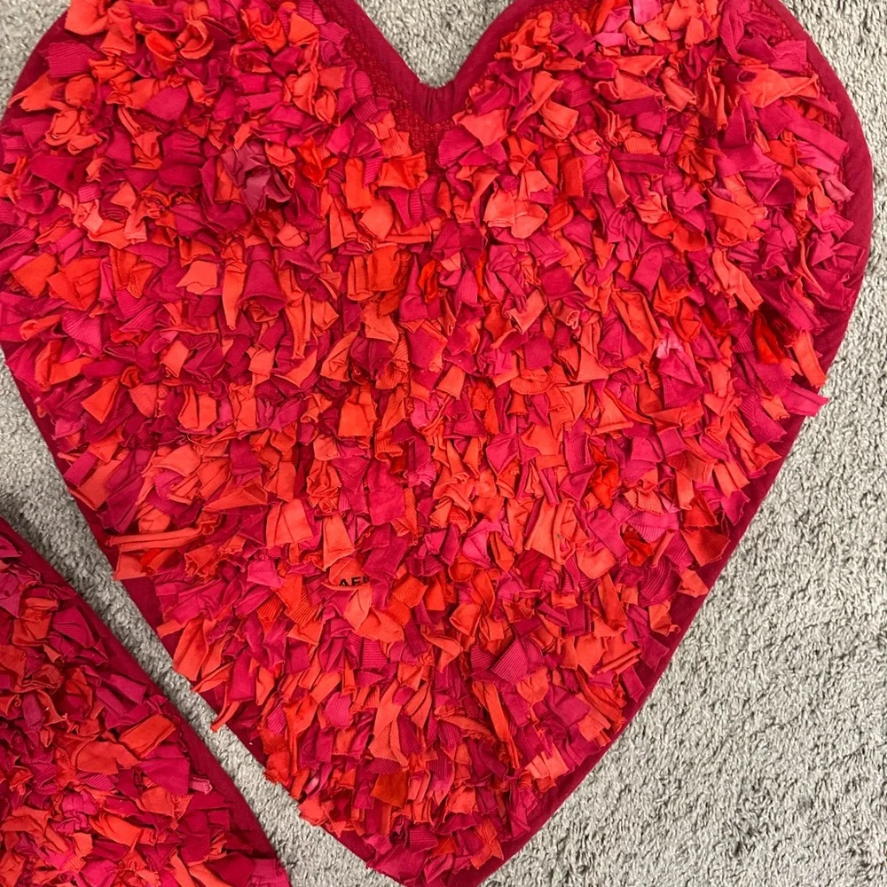 IKEA Red Heart-Shaped Door Mats
